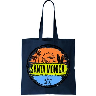 Santa Monica California Tote Bag