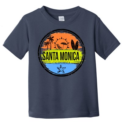 Santa Monica California Toddler T-Shirt