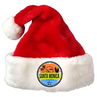 Santa Monica California Premium Christmas Santa Hat