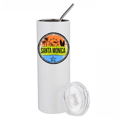 Santa Monica California Stainless Steel Tumbler