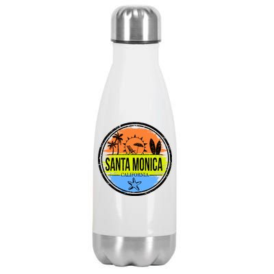 Santa Monica California Stainless Steel Insulated Water Bottle