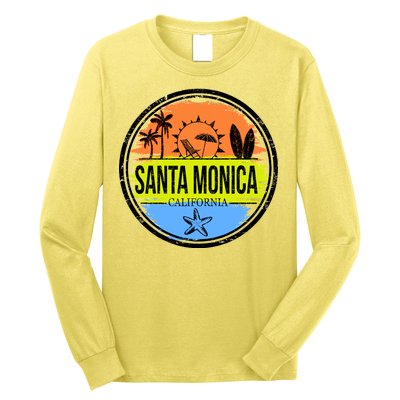 Santa Monica California Long Sleeve Shirt