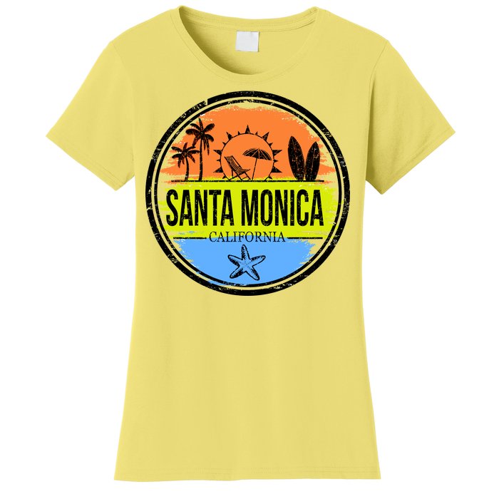 Santa Monica California Women's T-Shirt