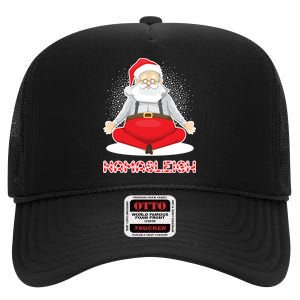 Santa Namasleigh High Crown Mesh Back Trucker Hat