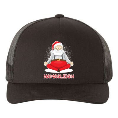 Santa Namasleigh Yupoong Adult 5-Panel Trucker Hat