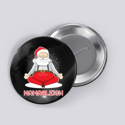 Santa Namasleigh Button