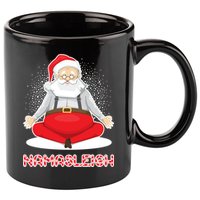 Santa Namasleigh 11oz C Handle Ceramic Mug