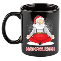 Santa Namasleigh 11oz C Handle Ceramic Mug