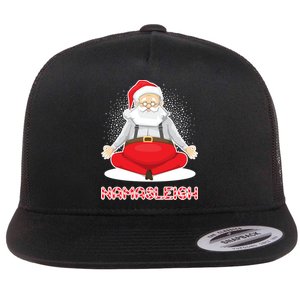 Santa Namasleigh Flat Bill Trucker Hat