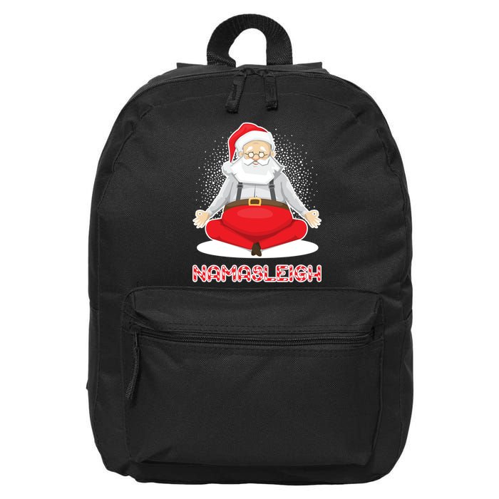 Santa Namasleigh 16 in Basic Backpack