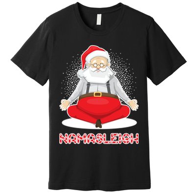 Santa Namasleigh Premium T-Shirt