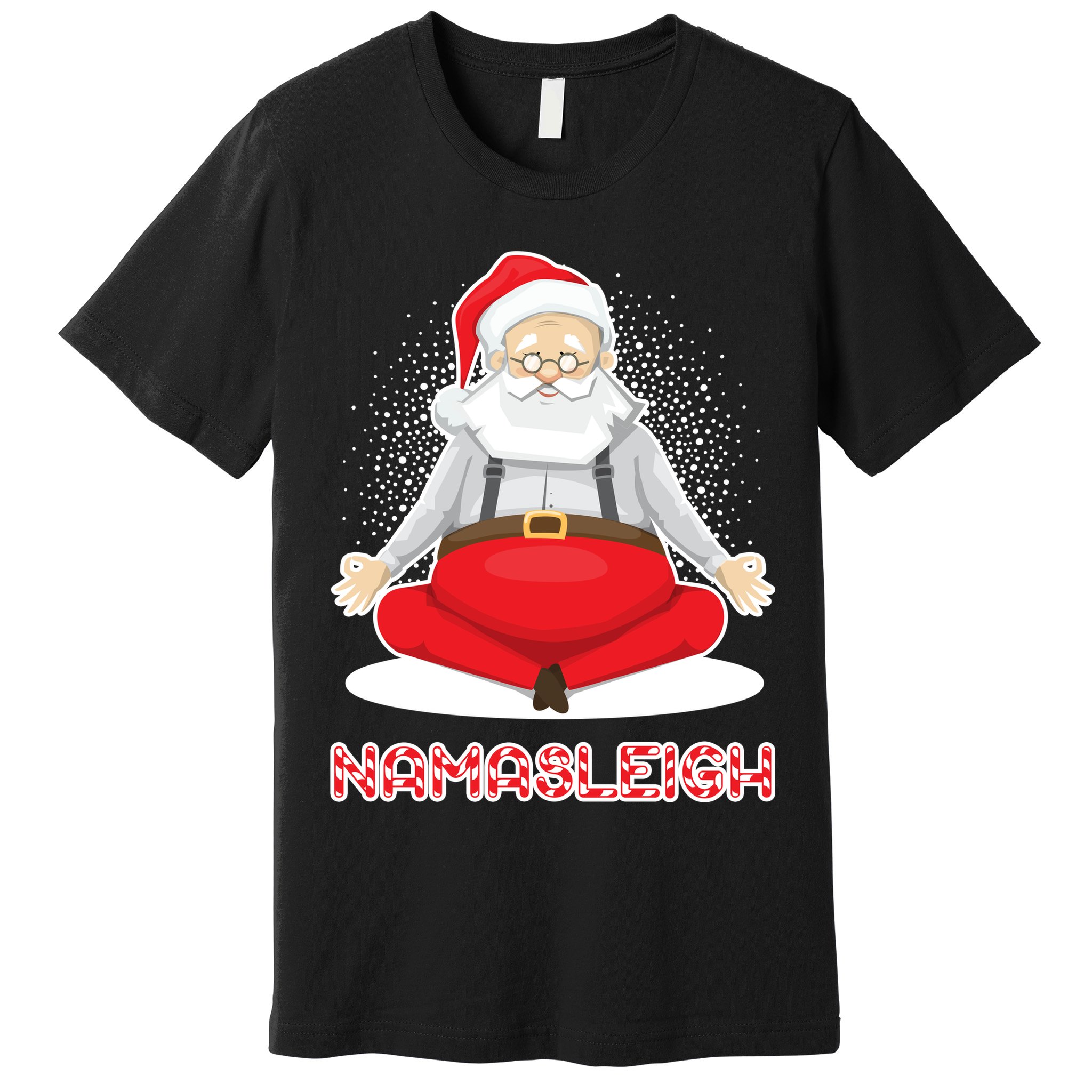 Santa Namasleigh Premium T-Shirt