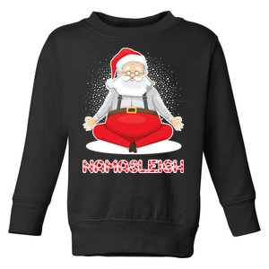 Santa Namasleigh Toddler Sweatshirt