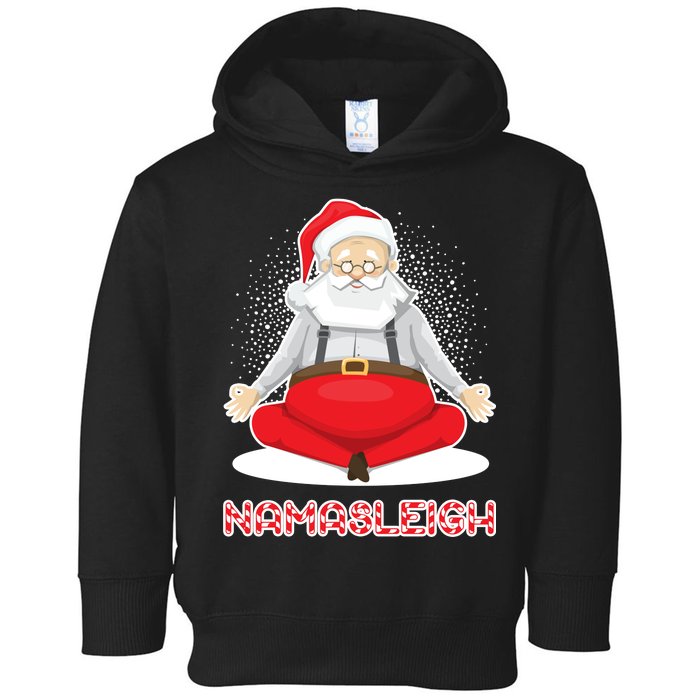 Santa Namasleigh Toddler Hoodie