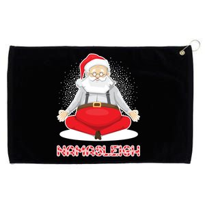 Santa Namasleigh Grommeted Golf Towel