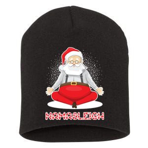 Santa Namasleigh Short Acrylic Beanie