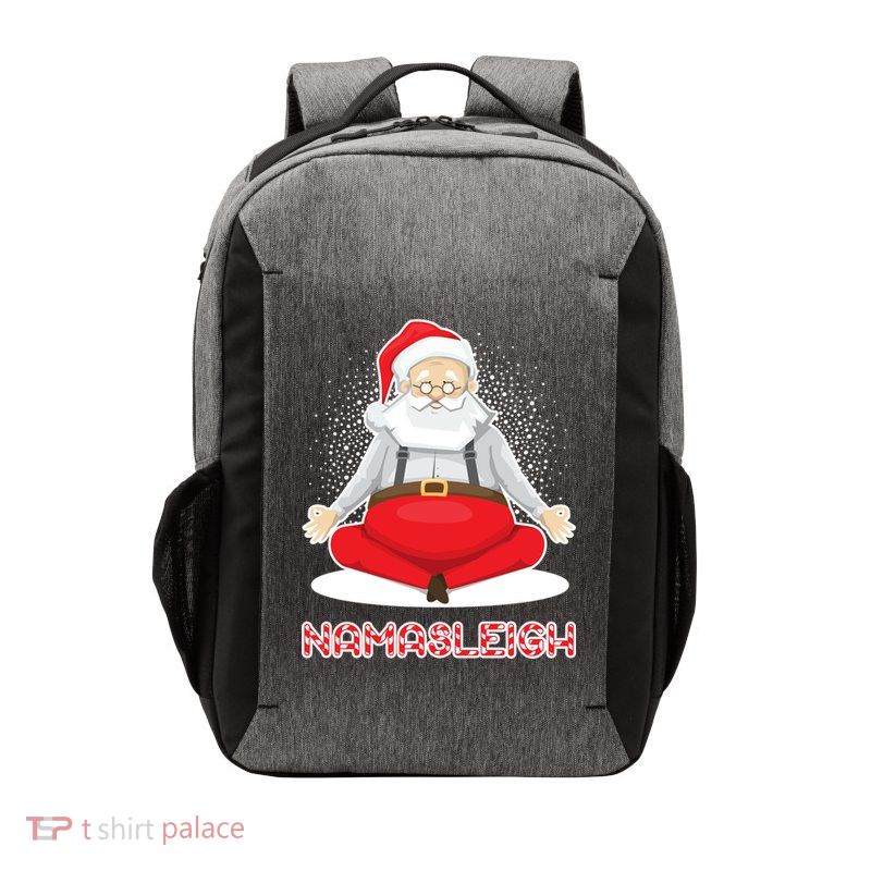 Santa Namasleigh Vector Backpack