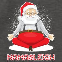 Santa Namasleigh Vector Backpack