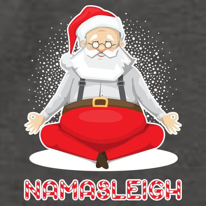 Santa Namasleigh Vector Backpack
