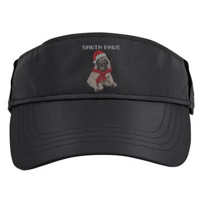 Santa Paws Pug Adult Drive Performance Visor