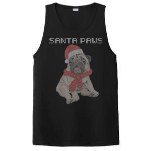 Santa Paws Pug PosiCharge Competitor Tank