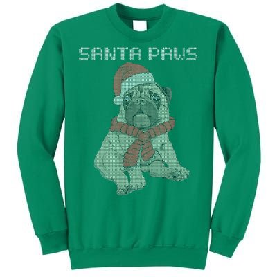 Santa Paws Pug Sweatshirt