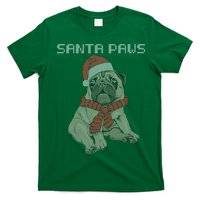 Santa Paws Pug T-Shirt