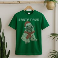Santa Paws Pug T-Shirt