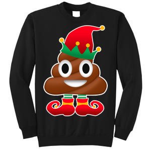 Santa Poop Emoji Christmas Sweatshirt