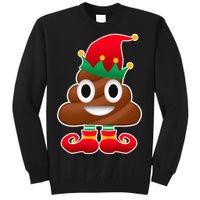 Santa Poop Emoji Christmas Sweatshirt