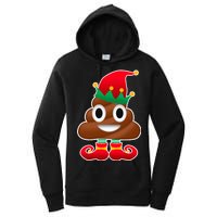 Santa Poop Emoji Christmas Women's Pullover Hoodie