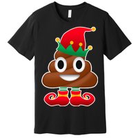 Santa Poop Emoji Christmas Premium T-Shirt