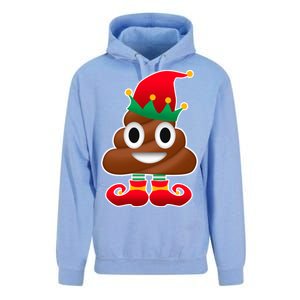 Santa Poop Emoji Christmas Unisex Surf Hoodie