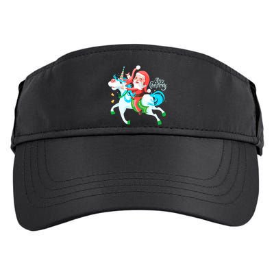 Santa Rocker Unicorn Adult Drive Performance Visor