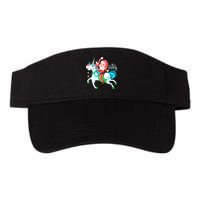 Santa Rocker Unicorn Visor