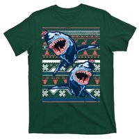 Santa Shark Ugly Christmas Sweater T-Shirt