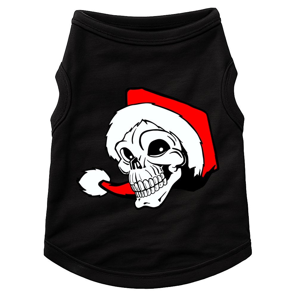 Santa Skull Doggie Tank