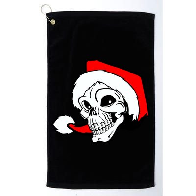 Santa Skull Golf Towel
