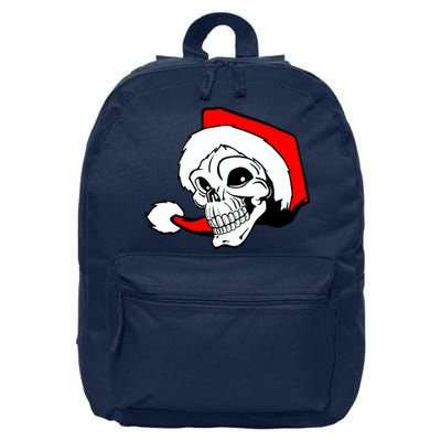 Santa Skull 16 in Basic Backpack