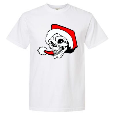 Santa Skull Garment-Dyed Heavyweight T-Shirt