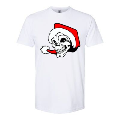 Santa Skull Softstyle® CVC T-Shirt