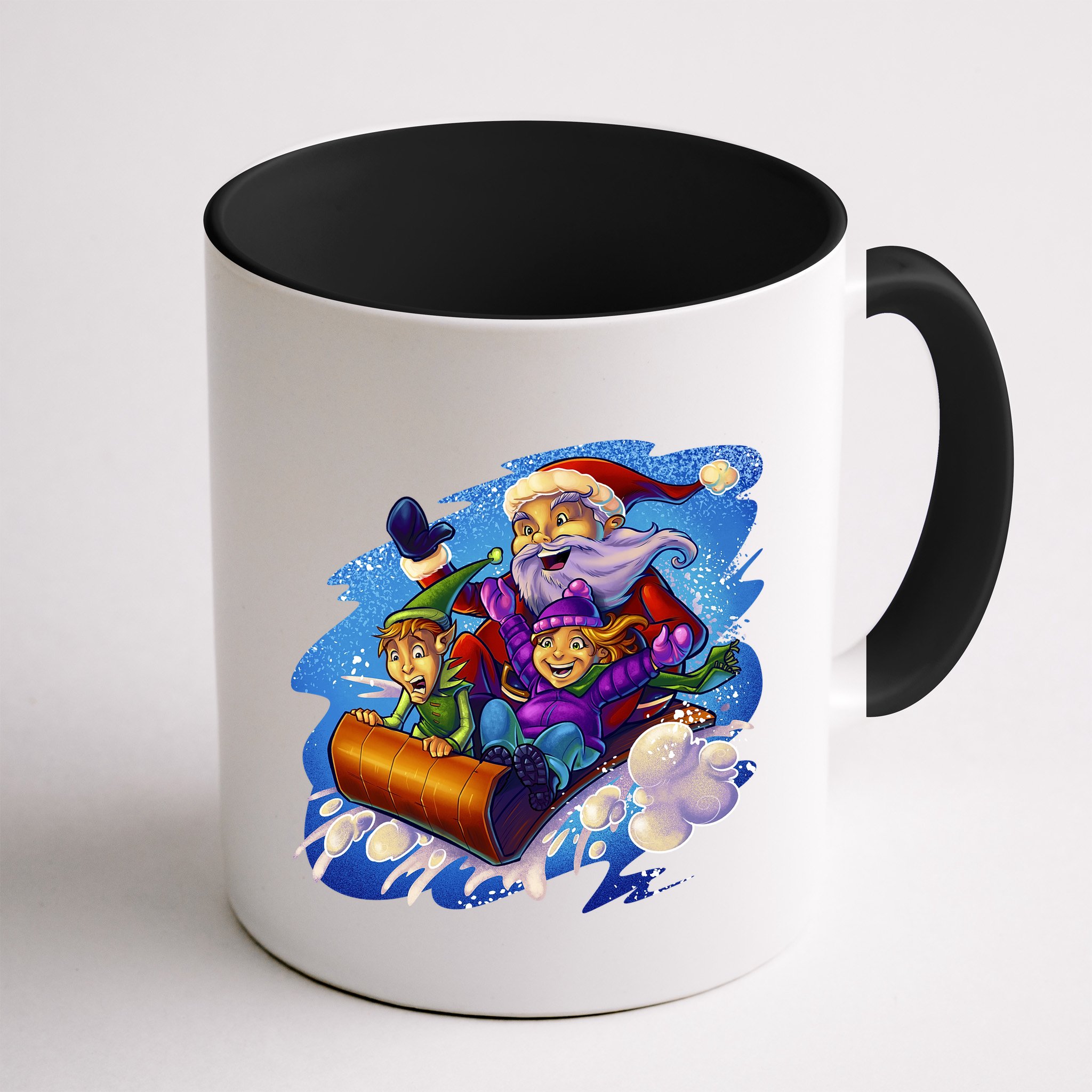 Santa Sleigh Mug