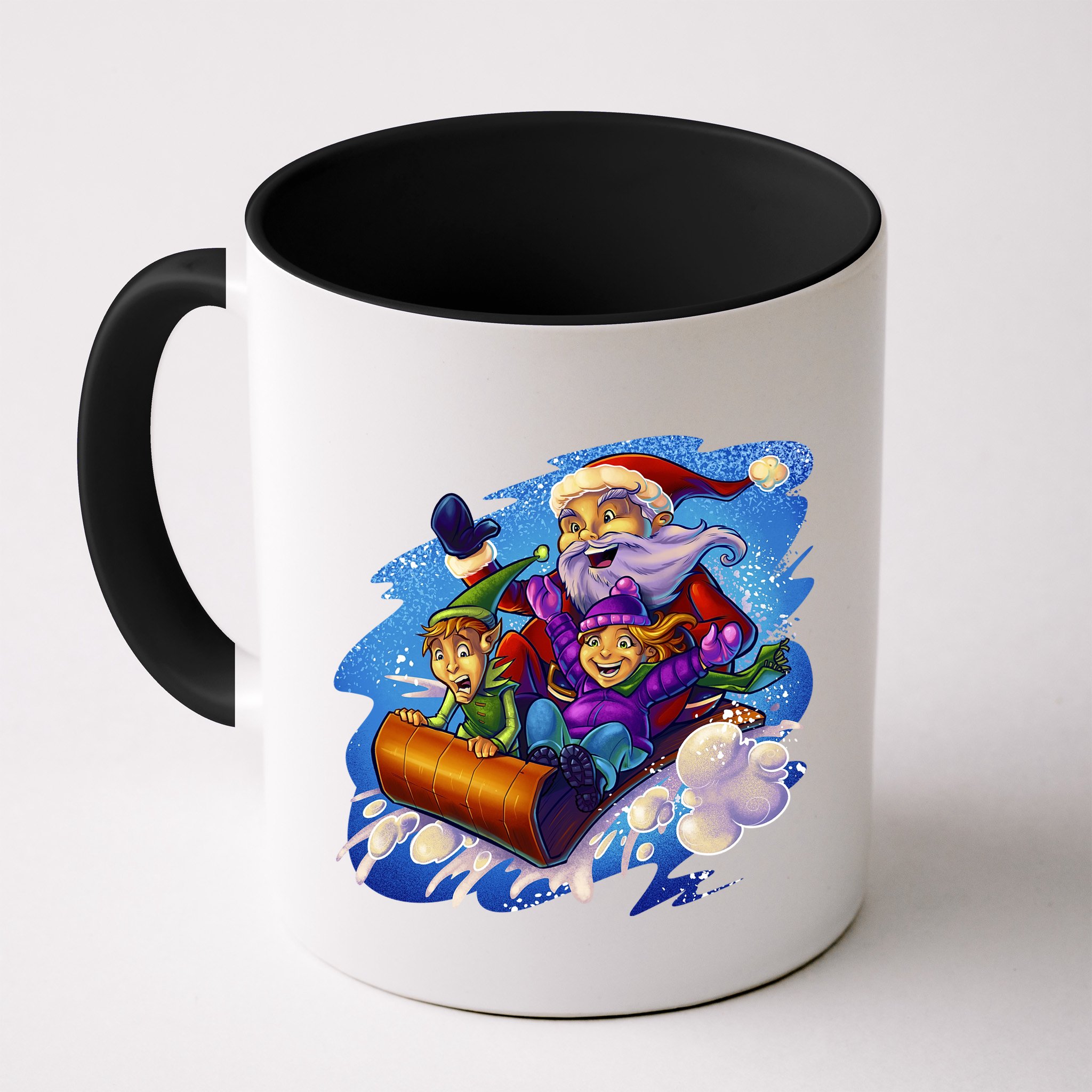 Santa Sleigh Mug