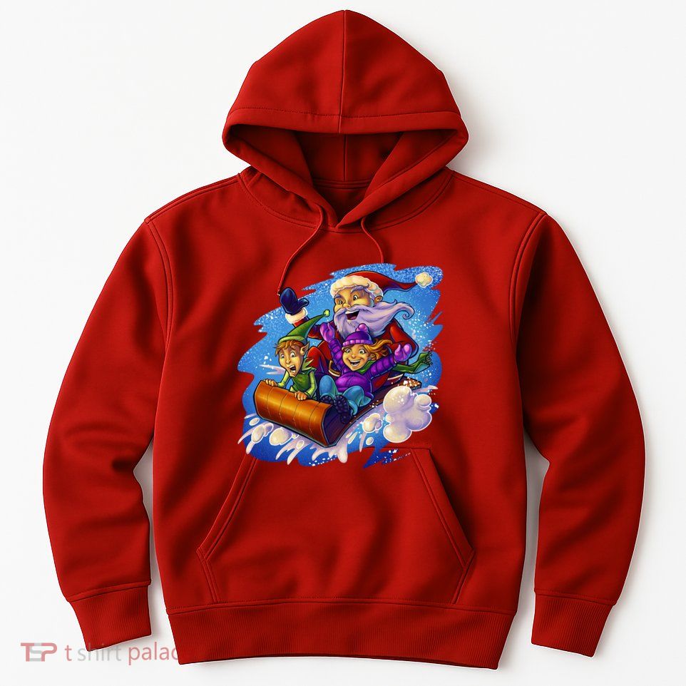 Santa Sleigh Hoodie