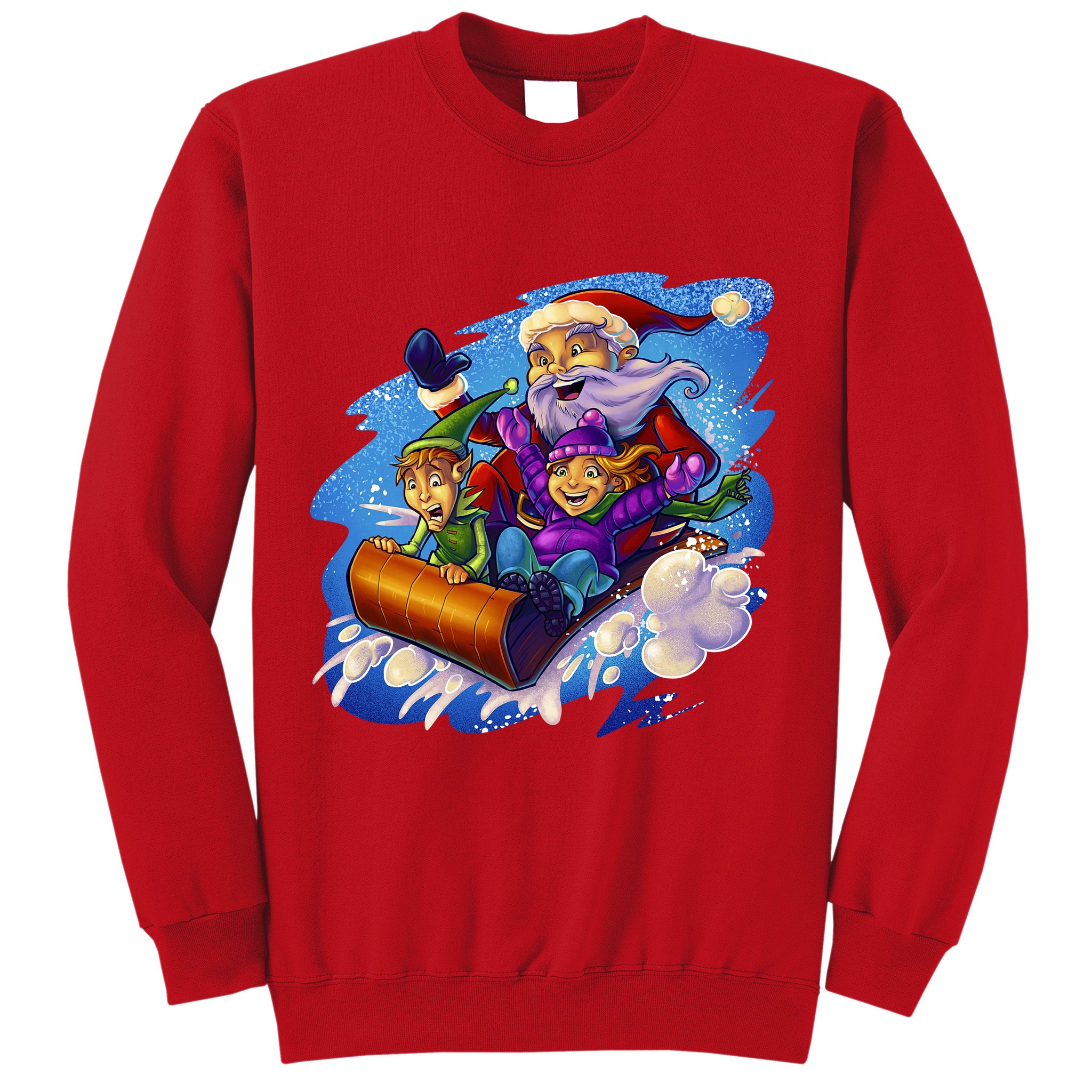 Santa Sleigh Sweatshirt