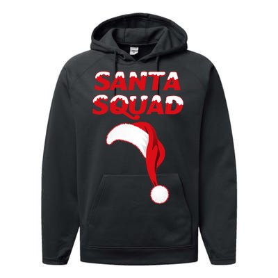 Santa Squad Performance Fleece Hoodie