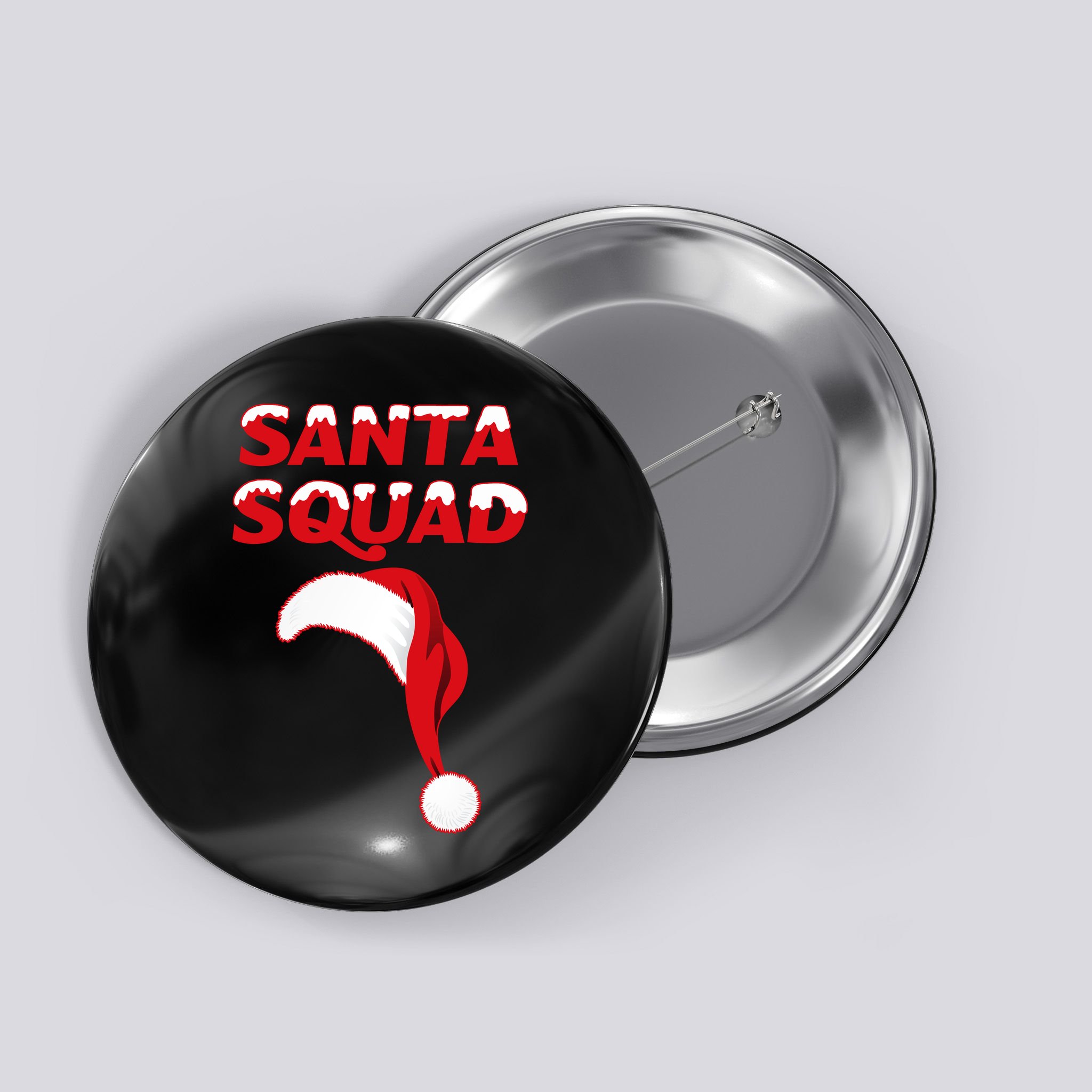 Santa Squad Button