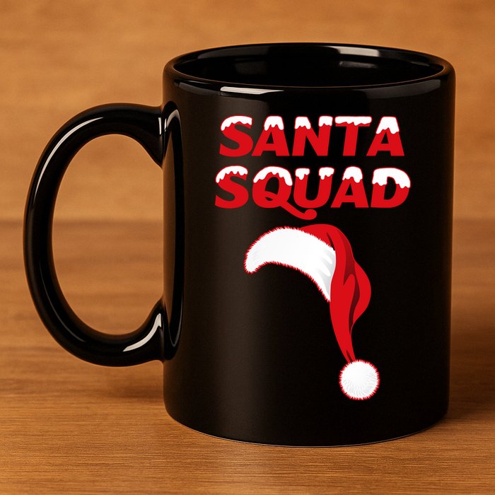 Santa Squad 11oz C Handle Ceramic Mug