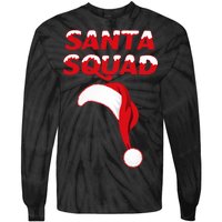 Santa Squad Tie-Dye Long Sleeve Shirt