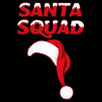 Santa Squad Zip Tote Bag